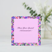 VALENTINE VENEZIANISCH MASQUERADE PARTY EINLADUNG (Stehend Vorderseite)