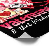 Valentine Vibes &amp; That Medical Istant Life Gir Poster (Ecke)