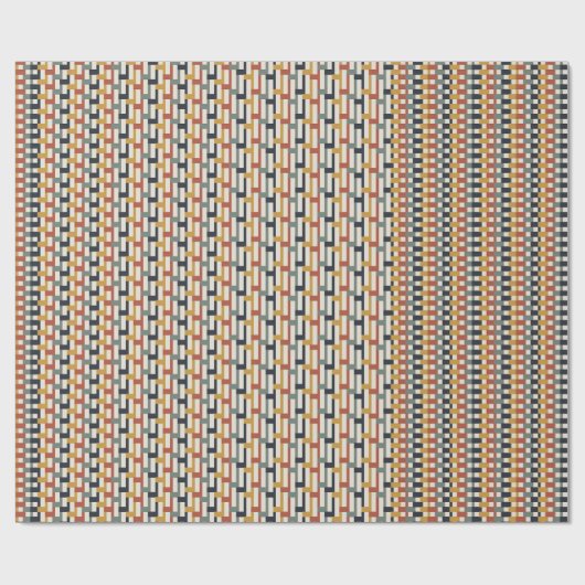 Valentine Vibes Art Nouveau  Geschenkpapier (Flach)