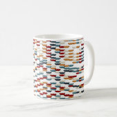 Valentine Vibes Colorful Floral Pattern Kaffeetasse (VorderseiteRechts)
