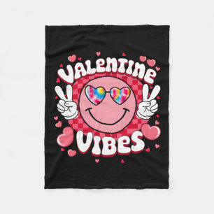 Valentine Vibes Hippie Gefärbte Krawatte Sungl Fleecedecke