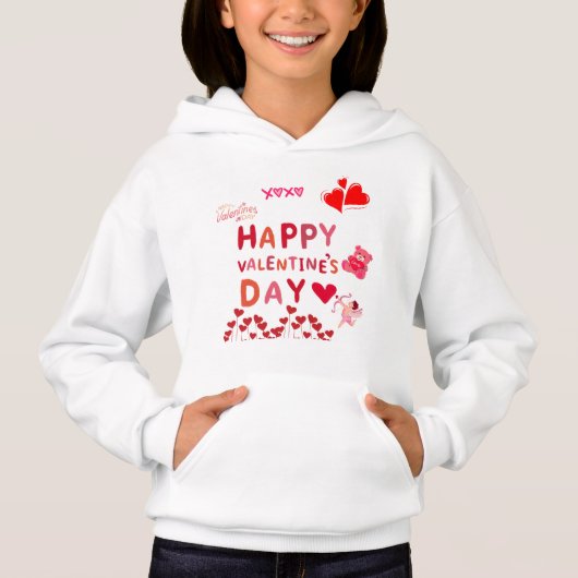 Valentine Vibes Hoodie (Vorderseite)