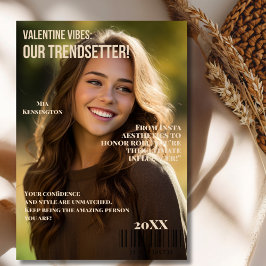 Valentine Vibes: Tribute Card Trendsetter Feiertagskarte