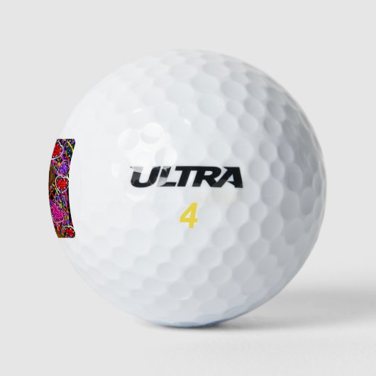 Valentine Vizsla Golfball (Logo)