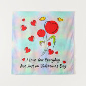 Valentine Wandteppich (Vorderseite)