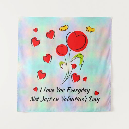 Valentine Wandteppich (Vorderseite)