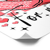 Valentine Was auch immer Sie für mich nicht tun Ar Poster (Ecke)