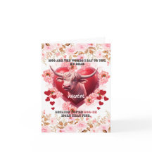 Valentine Was ich zu sagen habe, ist moo