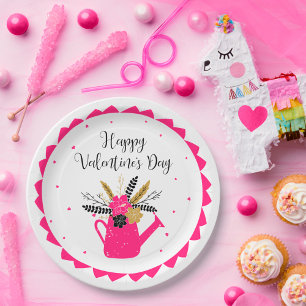 Valentine-Wasser-Identifizierungsnummer 735 Pappteller