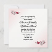 Valentine Wedding Einladung (Vorderseite)