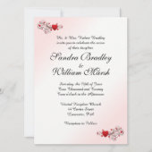 Valentine Wedding Einladung (Vorderseite)