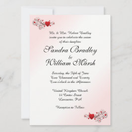 Valentine Wedding Einladung