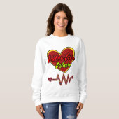 Valentine Welle Sweatshirt (Vorne ganz)