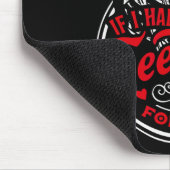 Valentine, wenn ich Gefühle hätte, wären sie für d Mousepad (Ecke)