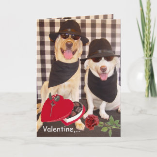 Valentine, we're two of a kind! feiertagskarte