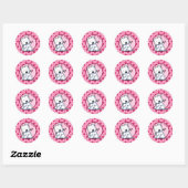 Valentine Westie Sticker (Blatt)