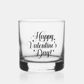 Valentine Whiskyglas (Vorderseite)
