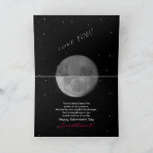 VALENTINE - WIFE - STARS/UNIVERSE FEIERTAGSKARTE (Innenseite)