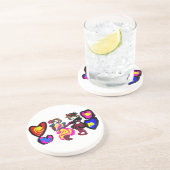 Valentine win love getränkeuntersetzer (Seite)