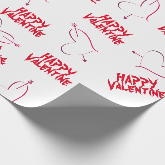 Valentine Wrapping Paper Geschenkpapier (Ecke)