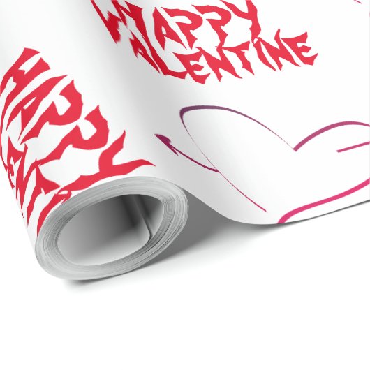 Valentine Wrapping Paper Geschenkpapier (Rolleneckpunkt)