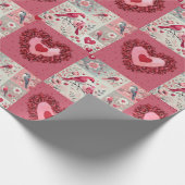 Valentine Wrapping Paper Geschenkpapier (Ecke)