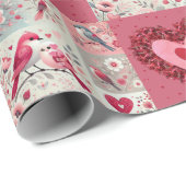 Valentine Wrapping Paper Geschenkpapier (Rolleneckpunkt)