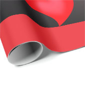 Valentine Wrapping Paper - Herz Geschenkpapier (Rolleneckpunkt)
