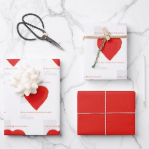 Valentine_WrappingPaper Geschenkpapier Set