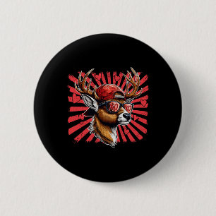 Valentine Xoxo Lustiger Hirsch Jagd Bock Männer Fr Button
