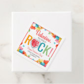 Valentine You Rock Gift Tag Geschenkanhänger (Beispiel)