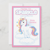 Valentine You Sparkle Parco Tassino Einladung (Vorderseite)