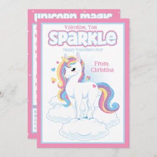 Valentine You Sparkle Parco Tassino Einladung