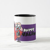 Valentine-Zombie-Tasse Tasse (Zentrum)