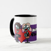 Valentine-Zombie-Tasse Tasse (Vorderseite Links)