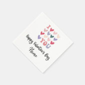 Valentine zu Golfer mit Liebe Sie Serviette (Ecke)