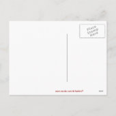 Valentine zur einer i-Liebe Feiertagspostkarte (Rückseite)