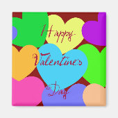 ValentineDayColors Magnet (Vorne)