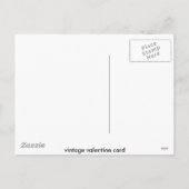 Valentinekide Feiertagspostkarte (Rückseite)