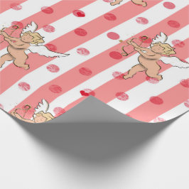 Valentinengel pinky_large geschenkpapier