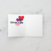 Valentinenkarte : Beste # 1 Mama Feiertagskarte (Innenseite)