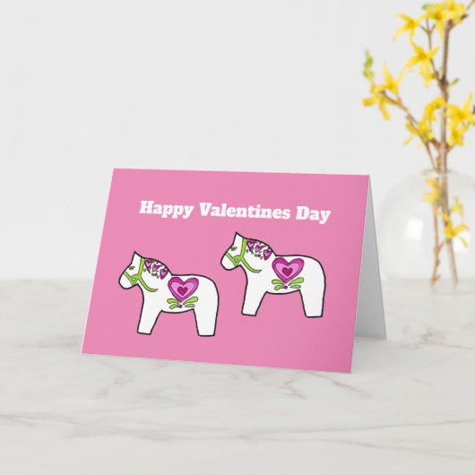 Valentinenkarte Dala Karte (Gelbe Blume)