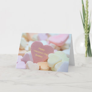 Valentinenkarte des Bruders Feiertagskarte