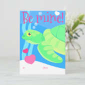 Valentinenkarte des Kids Feiertagskarte (Stehend Vorderseite)