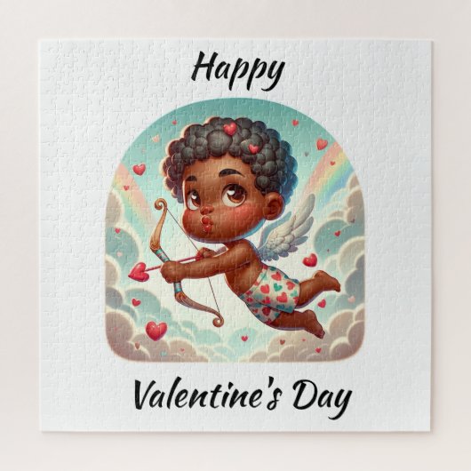 Valentinenkarte des Kupiden Puzzle (Vertikal)