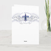 Valentinenkarte des Roten Drachen Feiertagskarte (Rückseite)