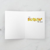 Valentinenkarte des Roten Drachen Feiertagskarte (Innenseite)