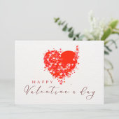 Valentinenkarte (elektronischer Download verfügbar Feiertagskarte (Stehend Vorderseite)