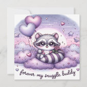 Valentinenkarte für Herzkloon Feiertagskarte (Vorderseite)