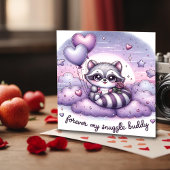 Valentinenkarte für Herzkloon Feiertagskarte